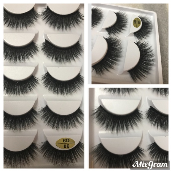 3D mink real lashes 5 pairs - Picture 2 of 4
